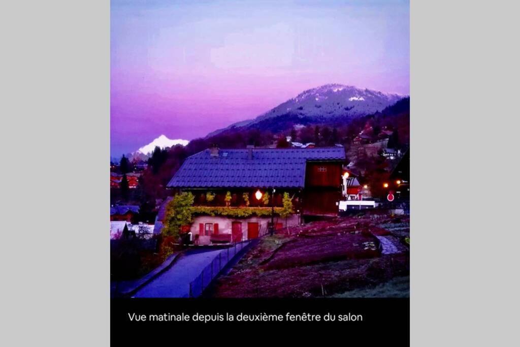 Superbe Appartement Au Centre De Samoëns Kültér fotó